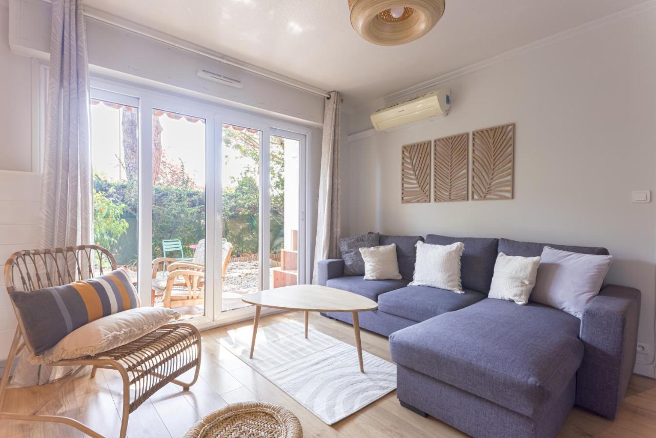 Beauvallon Plage - Magnifique T2 Avec Jardin, Proche Centre, Mer Antibes Exterior foto