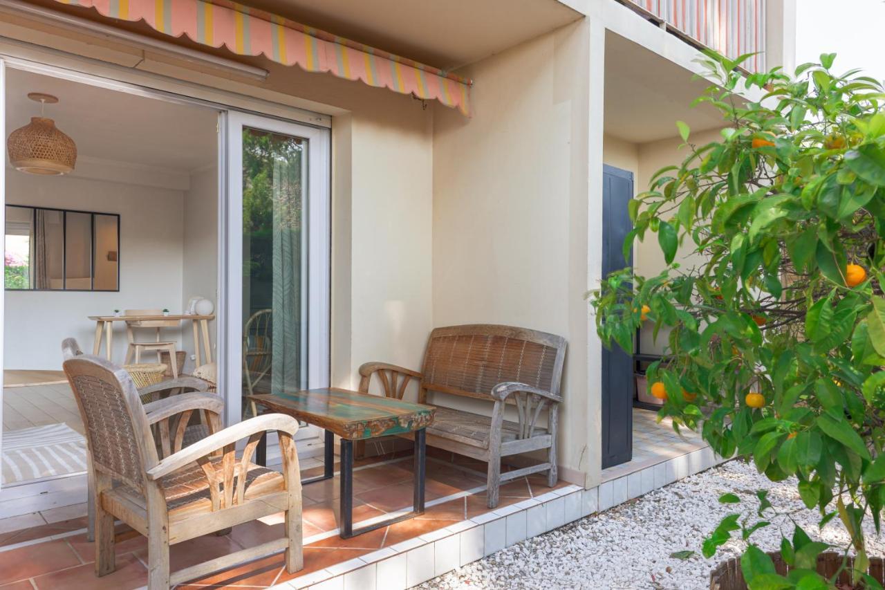 Beauvallon Plage - Magnifique T2 Avec Jardin, Proche Centre, Mer Antibes Exterior foto
